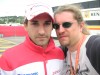 with Toyota driver Timo Glock