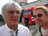 with Bernie Ecclestone