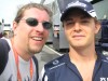with Nico Rosberg